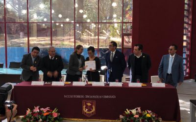 En la conferencia «las ciencias forenses en el sistema penal acusatorio en México»