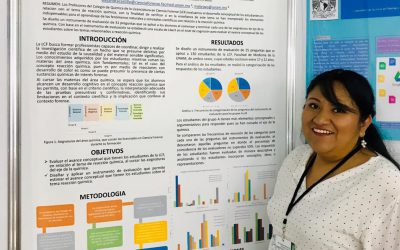 Los profesores del Colegio de Química presentes en el 54 Congreso Mexicano de Química y el 38 Congreso Nacional de Educación Química