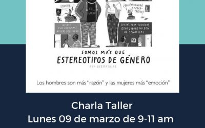 Hoy durante el curso-taller, organizado por los alumnos de la LCF. Masculinidades: una cosa de hombres, somos más que estereotipos de género