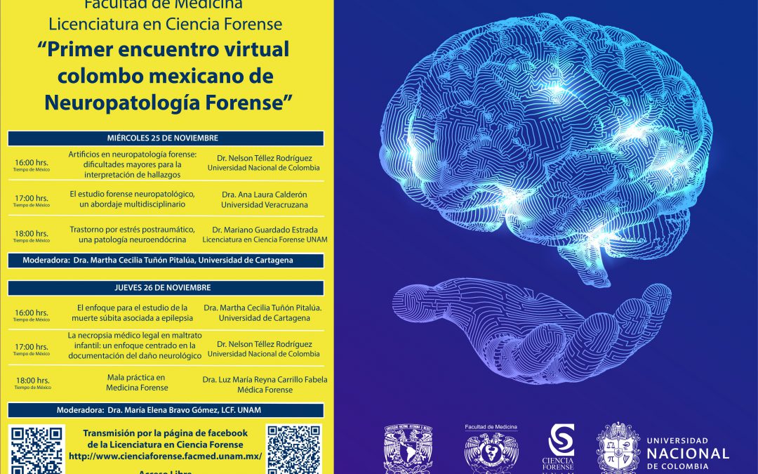 Videos del “Primer encuentro virtual colombo mexicano de Neuropatología Forense”