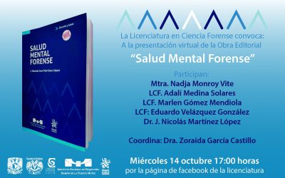 Video de la Presentación virtual de la Obra Editorial “Salud Mental Forense”