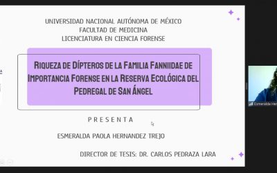¡Felicidades Esmeralda Paola Hernández Trejo! Por obtener el grado de Licenciada en Ciencia Forense