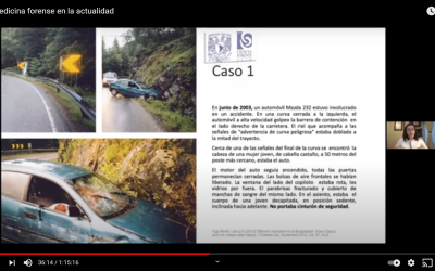 «La medicina forense en la actualidad», presenta «Alejandra Mercado»