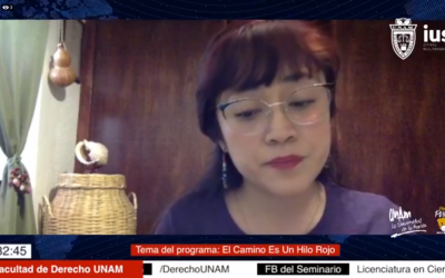 Mundo Forense,  invitada: Melissa Elizondo Moreno que nos habla de su documental «El Camino es un Hilo Rojo»