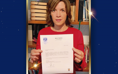 La Comunidad Universitaria de la Licenciatura en Ciencia Forense de la Facultad de Medicina se enorgullece y felicita a la Dra. Fernanda López Escobedo por su merecido Reconocimiento Distinción Universidad Nacional para Jóvenes Académicos.