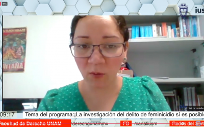 Mundo Forense. Invitada: Mtra. Sayuri Herrera Román, tema: ¡La investigación del delito de feminicidio sí es posible!