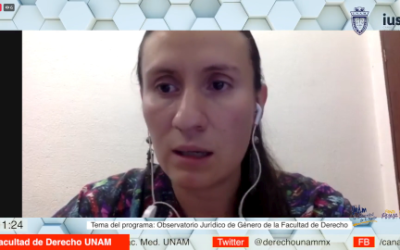 Mundo Forense, invitada: Arabella Ramírez Montes de Oca, tema: “Observatorio Jurídico de Género de la Facultad de Derecho”