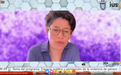 Mundo Forense, invitada: Mtra. Laura Mariana Osorio Plascencia, tema: Espacio público y prevención de la violencia de género