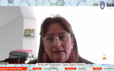 Mundo Forense, invitada: Dra. Ángela María Buitrago Ruíz, tema:  «El Caso Digna Ochoa.»