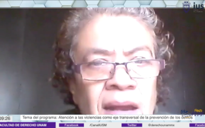 Mundo Forense, invitada Dra. Bárbara Yllan Rondero, tema: «Atención a las violencias como eje transversal de la prevención de los delitos»