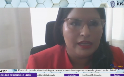 MF, Lic. Gabriela Rodríguez Rojas «Actualización del protocolo para la atención integral de casos de violencia por razones de género en la UNAM»
