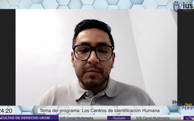 MF: Invitado: C. F. Emilio Luis Fierro Hernández, Tema: «Los Centros de Identificación Humana».