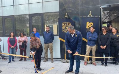 Inauguración del gimnasio al aire libre de la ENaCiF