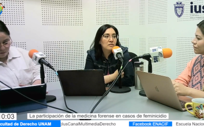 MF, invitada: Alejandra Mercado Salomón, tema: La participación de la medicina forense en casos de feminicidio