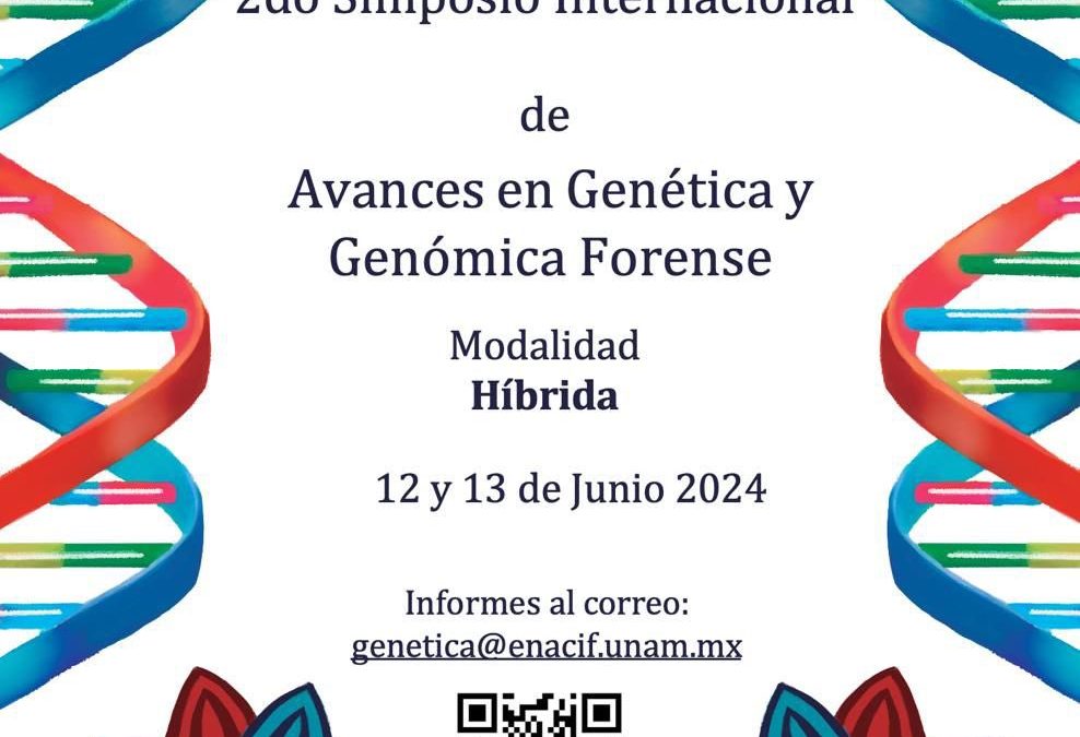 Invitación al 2do. Simposio Internacional de Avances en Genética y Genómica Forense