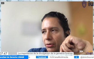 Mf, invitado: Mariano Guardado Estrada, tema: La importancia de la divulgación de la genética forense