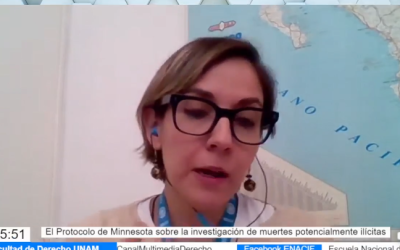 MF, Invitada: Mtra. Denise González Núñez, tema: El Protocolo de Minnesota sobre la investigación de muertes potencialmente ilícitas