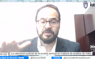 MF, Magistrado Ganther Alejandro Villar Ceballos, tema: La valoración judicial de la prueba pericial en materia de análisis de video