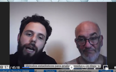 MF, Invitados: Rodolfo G. Pregliasco y Martín Onetto, tema: Métodos estadísticos para analizar residuos de disparo
