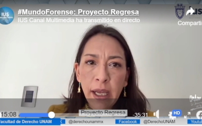 MF, Invitada: Dra. Ana Itzel Juárez Martí, tema “Proyecto Regresa”.